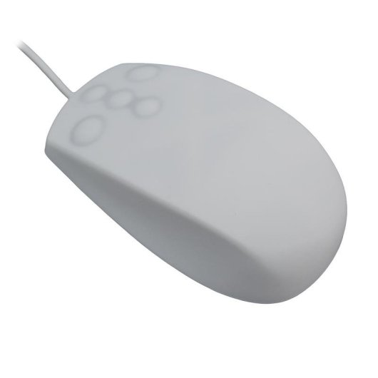 Ratón MCL MP2B99AZZZZSS269W USB PS/2 800 DPI Blanc IP68 Silicone