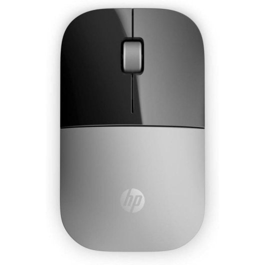 Ratón HP Z3700 sem fios RF 1200 DPI prata design ambidestro ultrafino