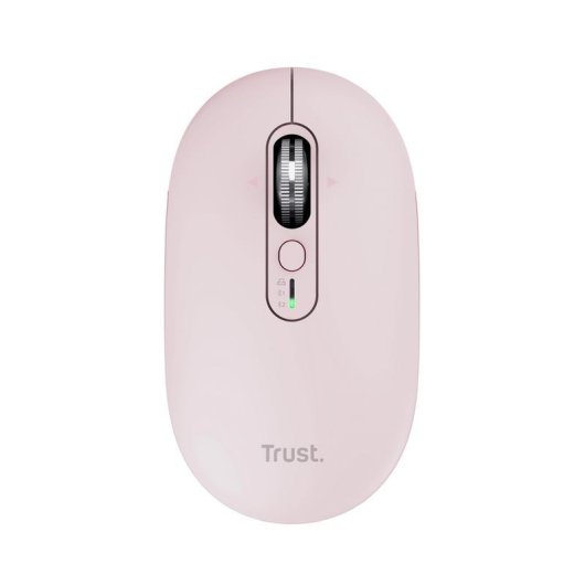 Rato Trust Seron Slim Multi Bluetooth RF 3200DPI Rosa Silencioso