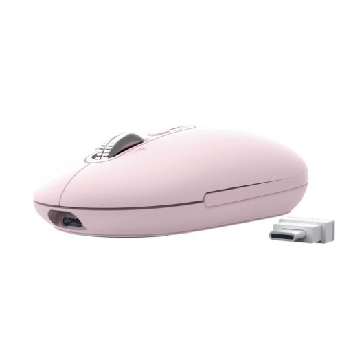 Rato Trust Seron Slim Multi Bluetooth RF 3200DPI Rosa Silencioso