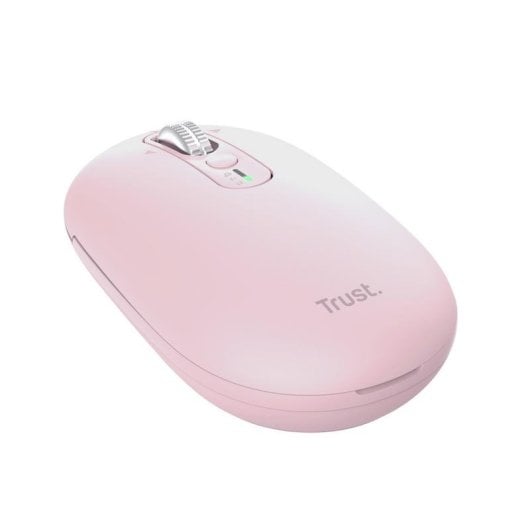 Rato Trust Seron Slim Multi Bluetooth RF 3200DPI Rosa Silencioso