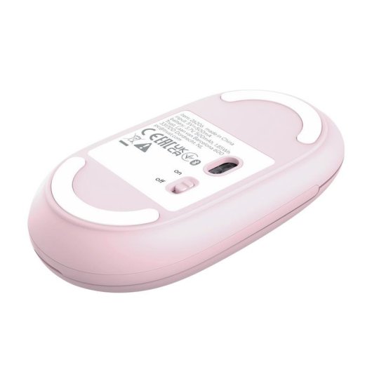 Rato Trust Seron Slim Multi Bluetooth RF 3200DPI Rosa Silencioso