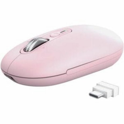 Rato Trust Seron Slim Multi Bluetooth RF 3200DPI Rosa Silencioso