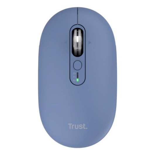 Ratón Trust Seron Slim Multi RF Bluetooth 3200DPI Azul Clic Silencioso