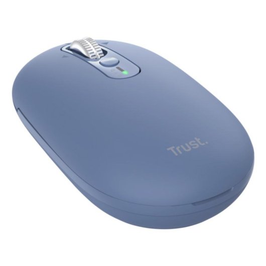 Ratón Trust Seron Slim Multi RF Bluetooth 3200DPI Azul Clic Silencioso