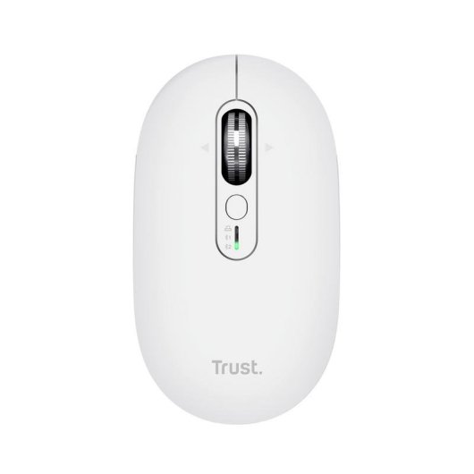 Ratón Trust Seron Slim Multi Bluetooth RF 3200DPI Branco Silencioso