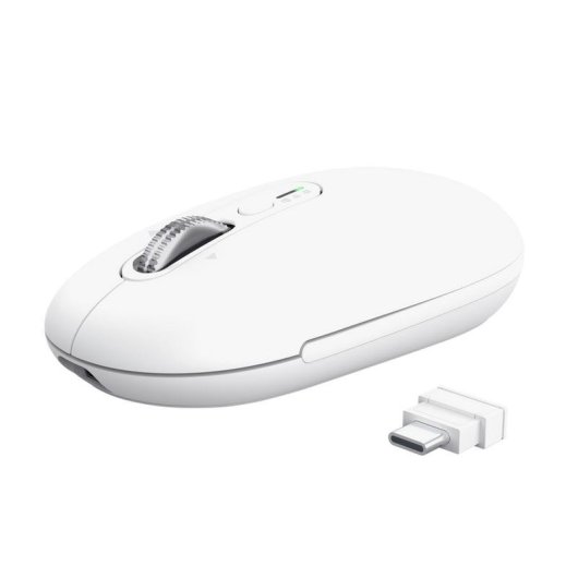 Ratón Trust Seron Slim Multi Bluetooth RF 3200DPI Branco Silencioso