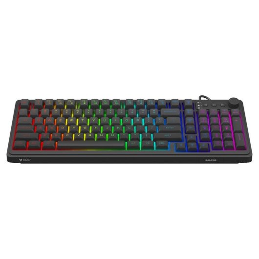 Clavier Savio Galaxis membrane gaming RGB 90 pourcent anti-ghosting multimédia