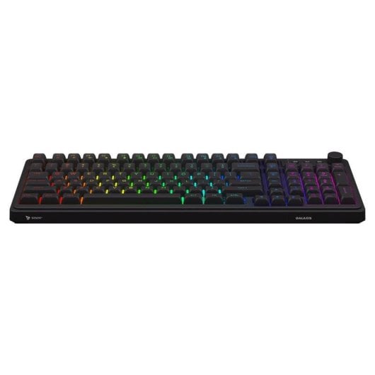 Clavier Savio Galaxis membrane gaming RGB 90 pourcent anti-ghosting multimédia