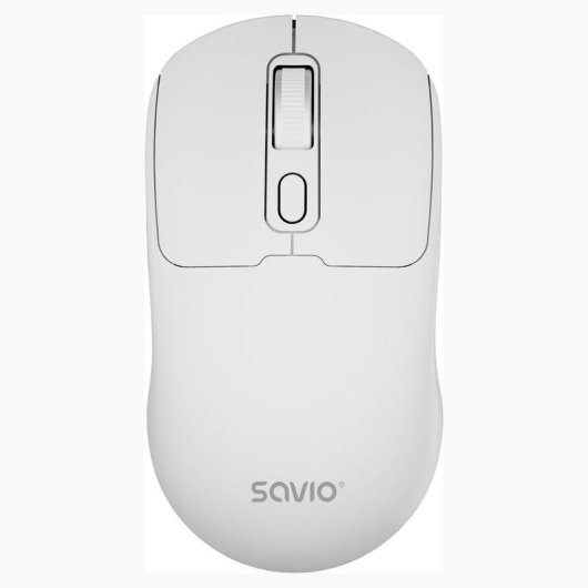 Ratón Savio MB-05 Bluetooth Sans Fil 1600 DPI Blanc Clic Silencieux