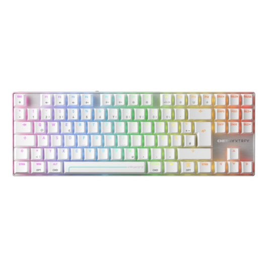 Teclado CHERRY MX 8.2 Pro TMR Wireless magnético Tenkeyless QWERTZ RGB Hot Swap