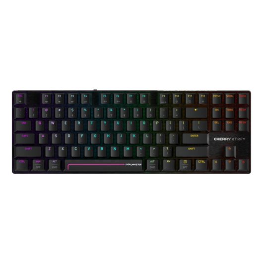 Teclado CHERRY MX 8.2 Pro TMR Wireless magnético Tenkeyless RGB QWERTY US International