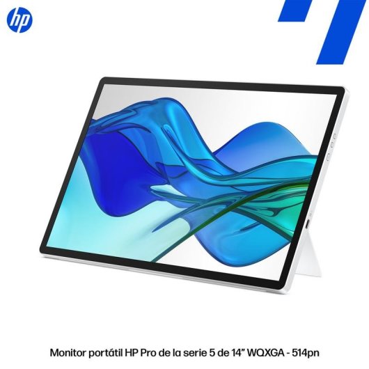 Monitor HP Series 5 Pro 514pn 14" WQXGA 75Hz IPS Black Tragbar USB-C 7ms