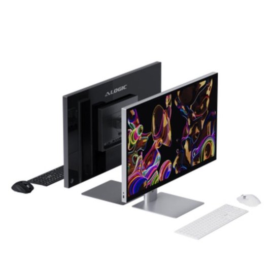 Monitor Alogic 32A4KPDSGR 32" UltraHD 4K 60Hz IPS Altavoces USB-C Hub VESA