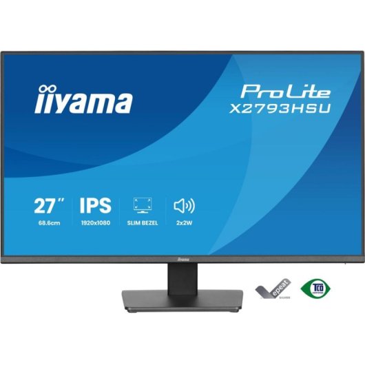Monitor PC iiyama ProLite X2793HSU-B1 27" FullHD 120Hz IPS USB Altoparlanti 1ms