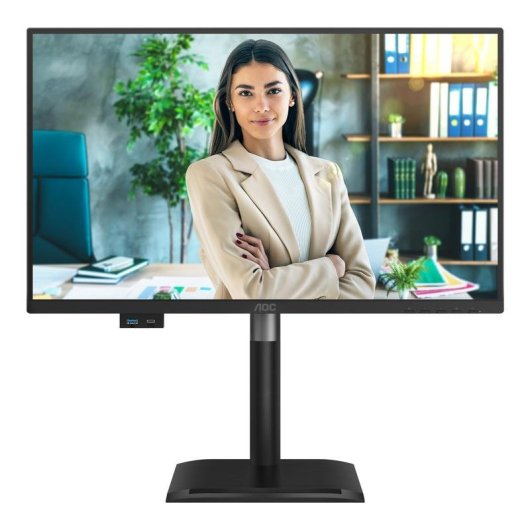 Monitor AOC 24P4CV 24" FullHD 120Hz IPS USB-C Hub Altura Ajustável