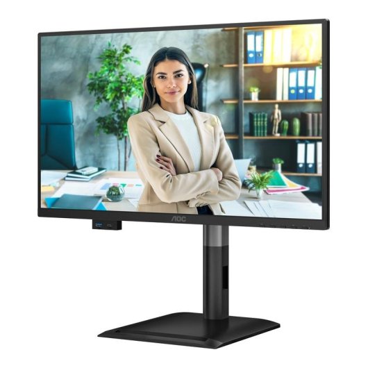 Monitor AOC 24P4CV 24" FullHD 120Hz IPS USB-C Hub Altura Ajustável