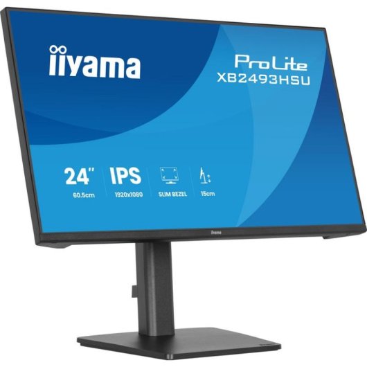 Écran PC iiyama ProLite XB2493HSU-B1 23,8" Full HD 120Hz IPS 1ms Hub USB Hauteur Ajustable