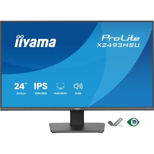 Monitor iiyama ProLite X2493HSU-B1 23,8" FullHD 120Hz IPS FreeSync Lautsprecher USB 1ms