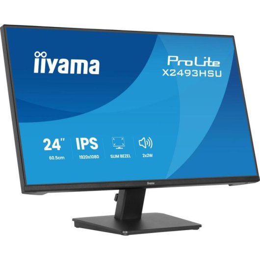 Monitor iiyama ProLite X2493HSU-B1 23,8" FullHD 120Hz IPS FreeSync Lautsprecher USB 1ms