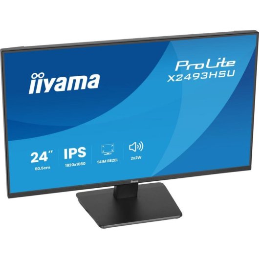 Monitor iiyama ProLite X2493HSU-B1 23,8" FullHD 120Hz IPS FreeSync Lautsprecher USB 1ms