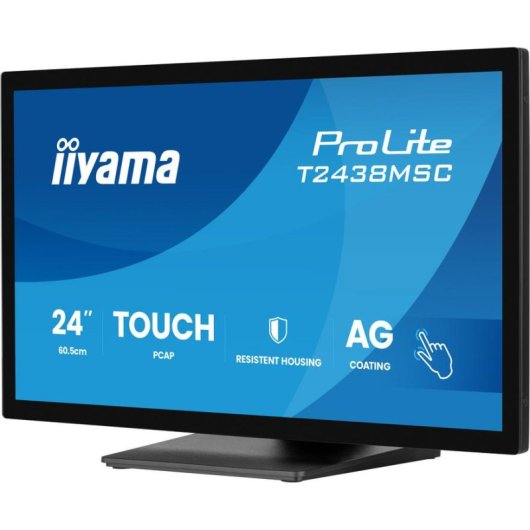 Monitor iiyama ProLite T2438MSC-B2 23,8" FullHD 120Hz IPS Touch Lautsprecher HDMI USB VESA 5ms