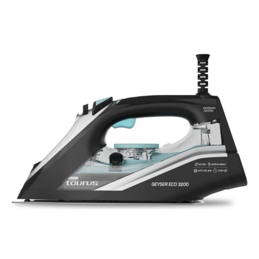 Bügeleisen Taurus GEYSER ECO 3200 3200W XL anodisierte Sohle