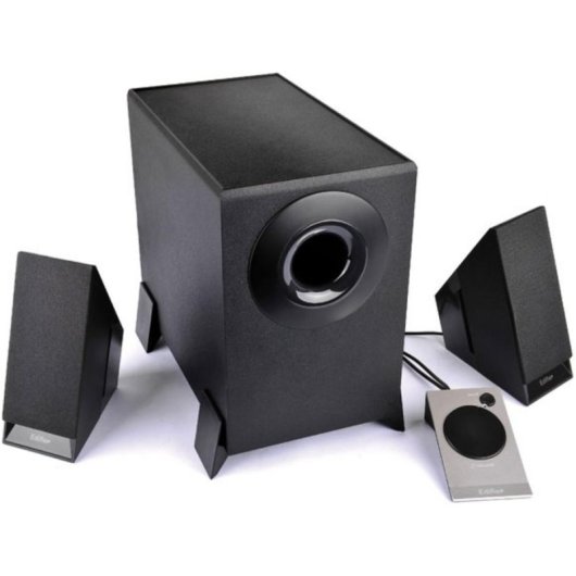 Altavoces Edifier 2.1 kabelgebunden 8,5 W mit Subwoofer und Drehregler
