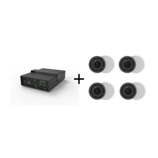 Altavoces Vivolink de instalación cableados con kit de audio profesional