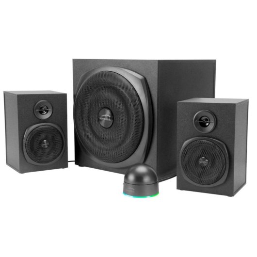 Altavoces Speedlink 2.1 filaires 40W avec caisson de basses compact