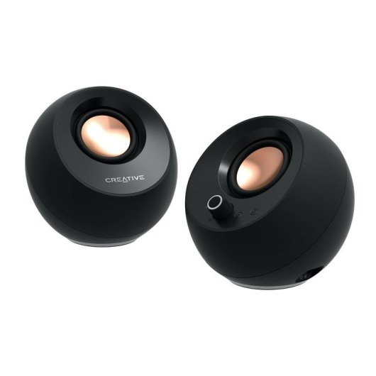 Lautsprecher Creative Labs Pebble Pro USB-C 20W mit RGB-Beleuchtung
