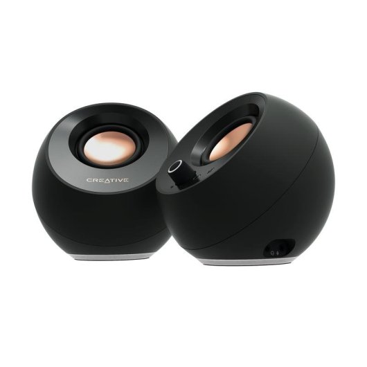 Lautsprecher Creative Labs Pebble Pro USB-C 20W mit RGB-Beleuchtung