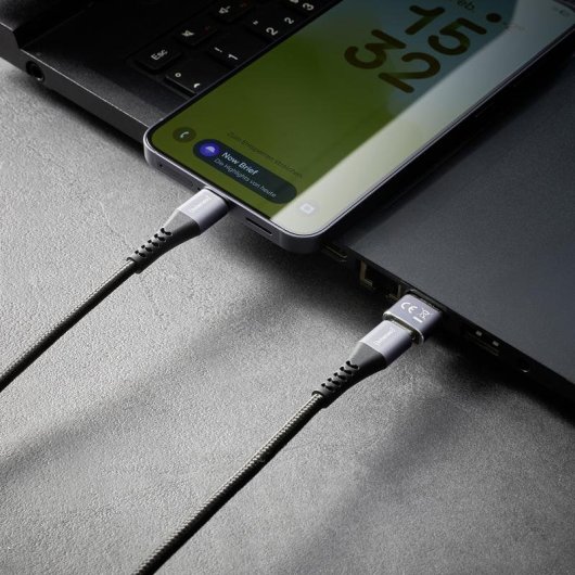 Adaptador USB-C a USB-A Intenso C480A Pack 3 antracita aluminio