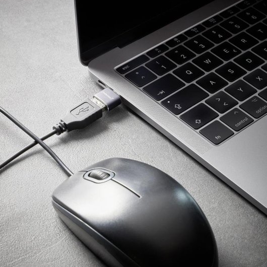Adaptador USB Intenso A480C USB-A a USB-C Pack 3 antracita aluminio
