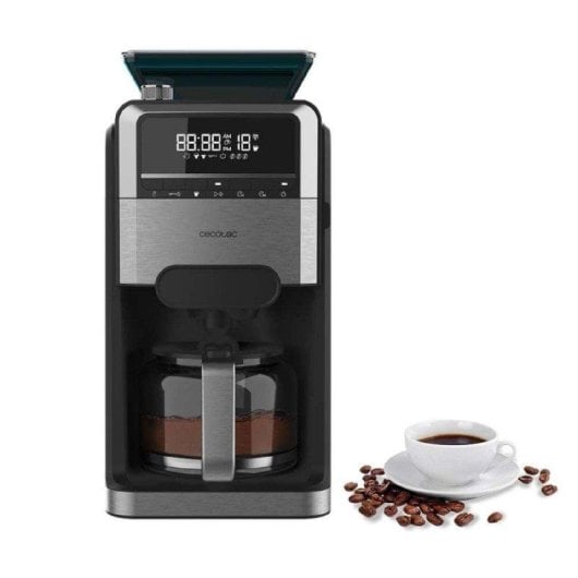 Filterkaffeemaschine Cecotec Coffee 66 Grind & Brew 1,5L 12 Tassen Kegelmahlwerk 7 Stufen