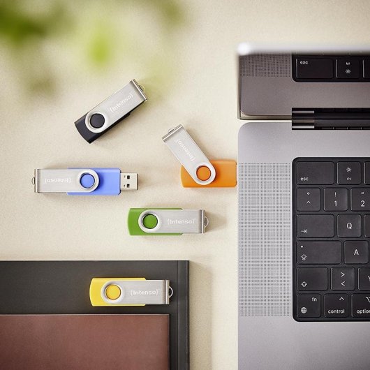 Memoria USB Intenso Office Line 32 GB USB 3.2 Gen 1 Multicolor Pack 5 unidades
