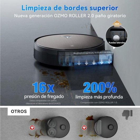 Aspirateur Robot et Laveur Ecovacs Deebot X11 Pro Omni avec Vidage Automatique Navigation IA 19.500 Pa