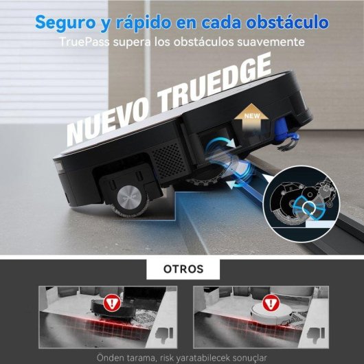 Aspirateur Robot et Laveur Ecovacs Deebot X11 Pro Omni avec Vidage Automatique Navigation IA 19.500 Pa