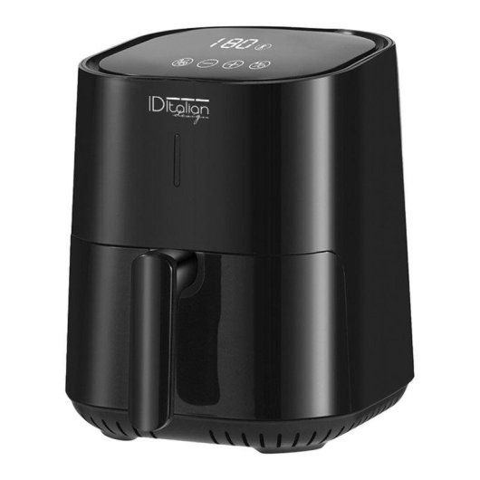 Friteuse sans Huile Italian Design 4L avec Programmes Prédéfinis et Nettoyage Facile