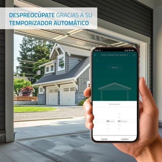 Switch WiFi Nivian Smart Garage Controlador Puerta Garaje Alexa Google Home