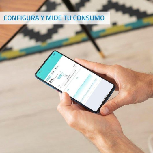 Relé Wi-Fi Nivian Smart Home DIN Monitorización energía Protección sobrecarga