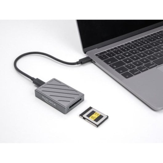 Lecteur de cartes Delock 91021 CFexpress Type B USB4 40 Gbps aluminium