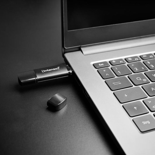 Memoria USB Intenso 3544480 32 GB USB-A y USB-C 70 MB/s Negra