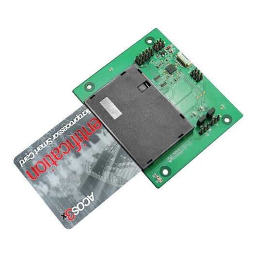 Multileser ACS ACM39U-Y3 USB 1.1 Schwarz Gruen Plug and Play