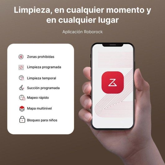 Robot Aspirador y Fregasuelos Roborock Q10 Pf+ con Autovaciado Navegación LiDAR 10.000 Pa