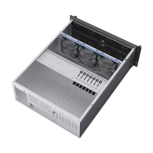 Armário Rack UNYKAch UK4340 4U USB-C 3 Ventoinhas ATX Redundante
