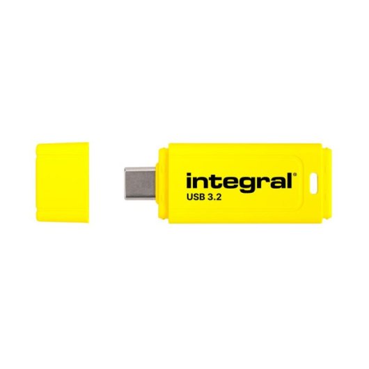 Clé USB Integral Neon-C INFD32GBNEONCYL3.2 32GB USB-C 150MB/s Noire