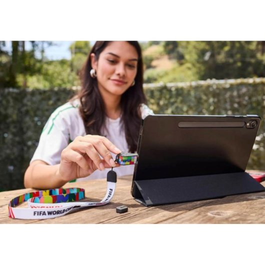 Memoria USB SanDisk SDCZIA-128G-G46 128 GB USB-C 300 MB/s Edición FIFA Verde