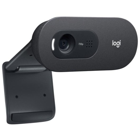 Webcam Logitech 960-001372 HD 720p 30fps USB Microfono Clip Graphite