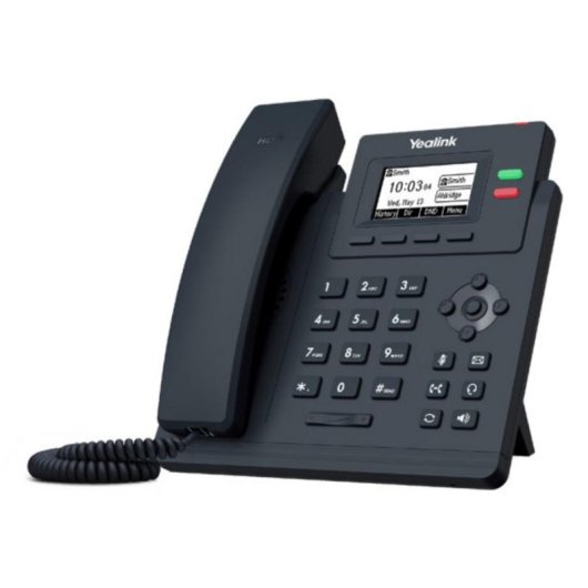 Téléphone Yealink SIP-T31W 2 lignes WiFi PoE écran LCD gris